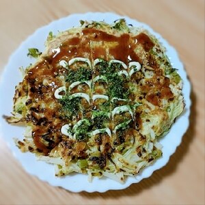 菜の花のお好み焼き